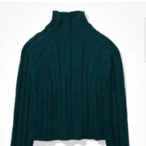 AE Snowsoft Mock Neck Sweater